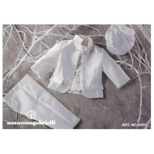 completo panna elegante nazareno gabrielli  completo panna elegante nazareno gabrielli