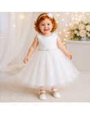 Abito bimba con strass e brillantini