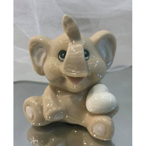elefante bomboniera in porcellana  elefante bomboniera in porcellana
