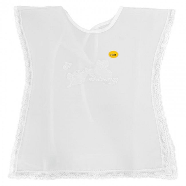 Veste il mio Battesimo con macramè Veste il mio Battesimo con macramè