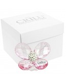 farfalla in cristallo colorato farfalla in cristallo colorato