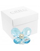 farfalla in cristallo colorato farfalla in cristallo colorato