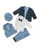 abito nazareno gabrielli blu e carta da zucchero abito nazareno gabrielli blu e carta da zucchero