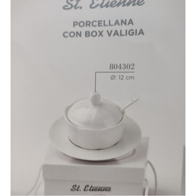 Bomboniera formaggiera bianca st.etienne Bomboniera formaggiera bianca st.etienne