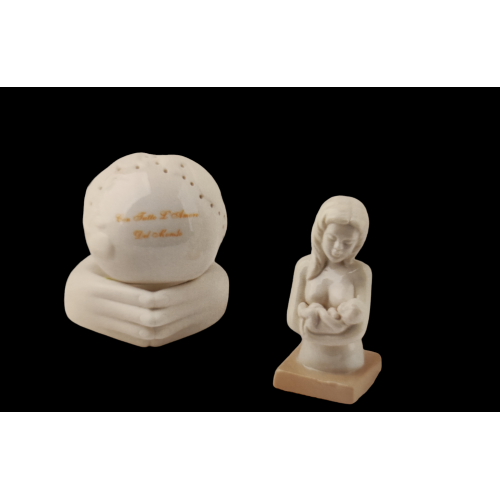 bomboniera sfera su mani con led  bomboniera sfera su mani con led