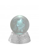 Bagutta globo lampada con Babbo Natale e led Bagutta globo lampada con Babbo Natale e led