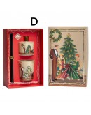 Profumatore regalo natalizio con candela Profumatore regalo natalizio con candela