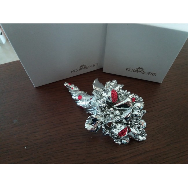 Cornucopia argento rosso moda argenti