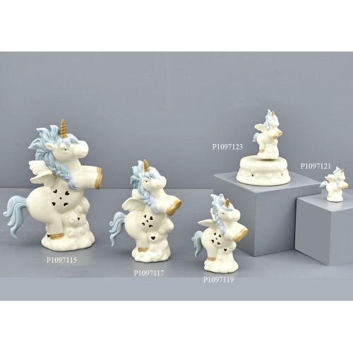 bomboniera unicorno grande con led