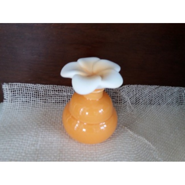 Bomboniera profumatore ambiente in ceramica fiore