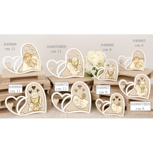 bomboniera cuore sacra famiglia comunione cresima