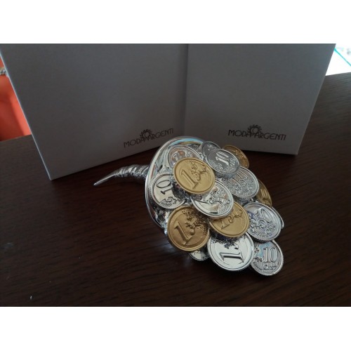 Cornucopia con soldi moda argenti Cornucopia con soldi moda argenti