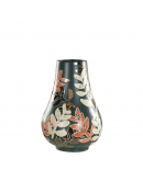 vaso in ceramica etnico foglie