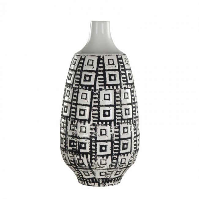Vaso in ceramica totem