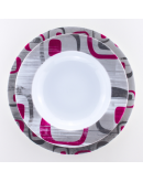 servizio piatti 18 pz vintage grey