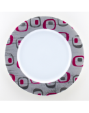servizio piatti 18 pz vintage grey