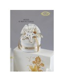 stella marina corallo su sacco pouf