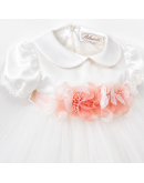 Alessia Abito per bimba con fiori rosa Alessia Abito per bimba con fiori rosa