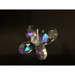 bomboniera farfalla in cristallo boreale