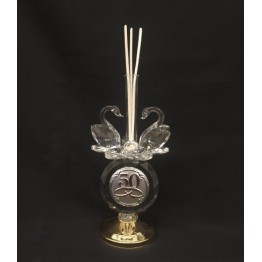 profumatore coppia cigni anniversario