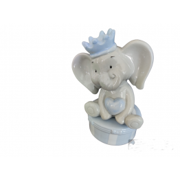 Bomboniera carillon elefante l'infinito