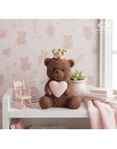 orsetto con cuore e corona