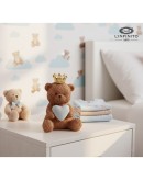 orsetto con cuore e corona