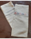 coppia asciugamani ricamatati coppia asciugamani ricamatati