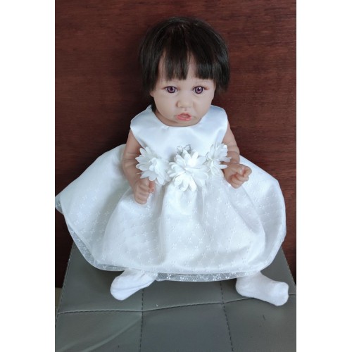 abito per bimba con fiori in vita abito per bimba con fiori in vita