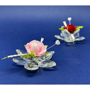Bomboniera fiore ninfea in cristallo in offerta