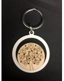 portachiavi metallo e legno portachiavi metallo e legno