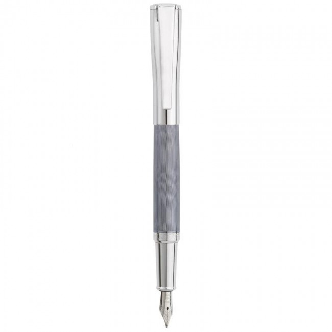 Penna stilografica argento