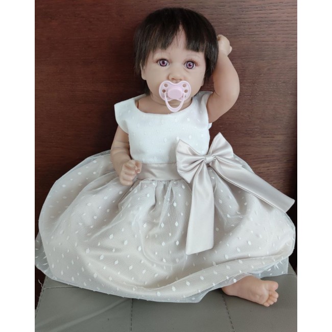 Abito per bimba avorio beige