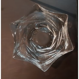 centro tavola in cristallo