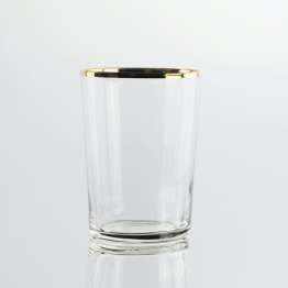 bicchieri bibita con filo oro o platino
