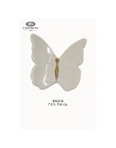 magnete farfalla bianca l'infinito