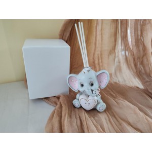 profumatore elefante rosa celeste