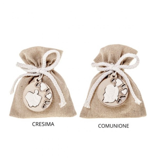 Bomboniera segnaposto comunione cresima