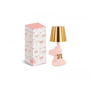 lampada elefante rosa celeste