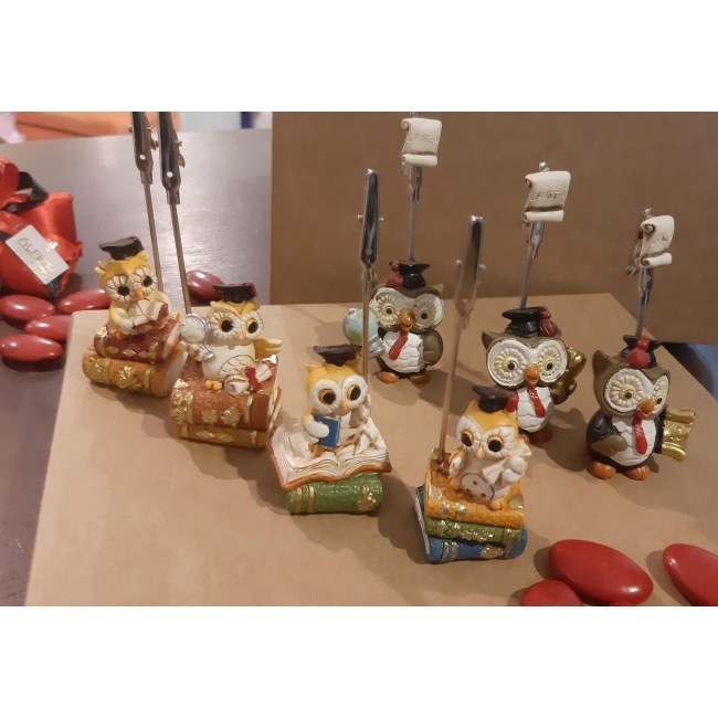 Bomboniera clip gufo in offerta