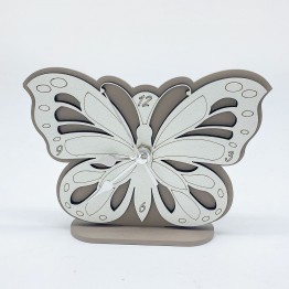 Bomboniera orologio farfalla