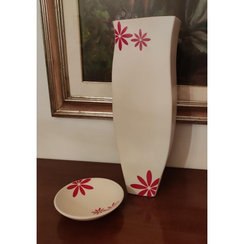 vaso porta fiori fiore rosso mila schon vaso porta fiori fiore rosso mila schon