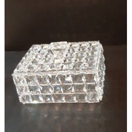 scatola portagioie in cristallo
