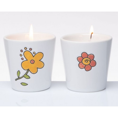 vasetto con candela profumata solidale in offerta vasetto con candela profumata solidale in offerta