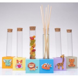 cubo profumatore con animaletti solidale