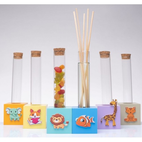 cubo profumatore con animaletti solidale cubo profumatore con animaletti solidale