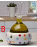 oliera vetro ceramica solidale con olio