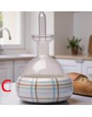 oliera vetro ceramica solidale con olio
