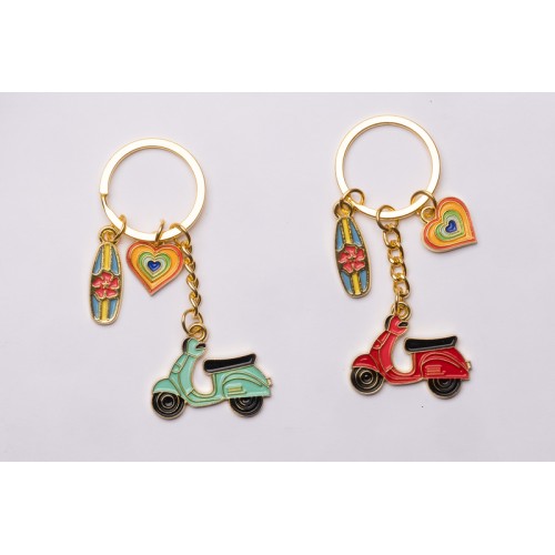 portachiavi vespa colori assortiti portachiavi vespa colori assortiti