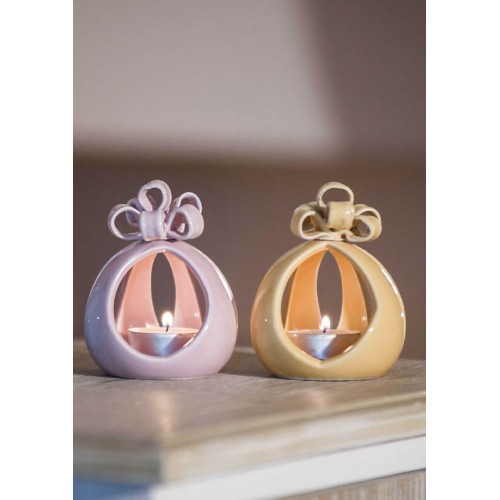 porta candela fiocco porta candela fiocco